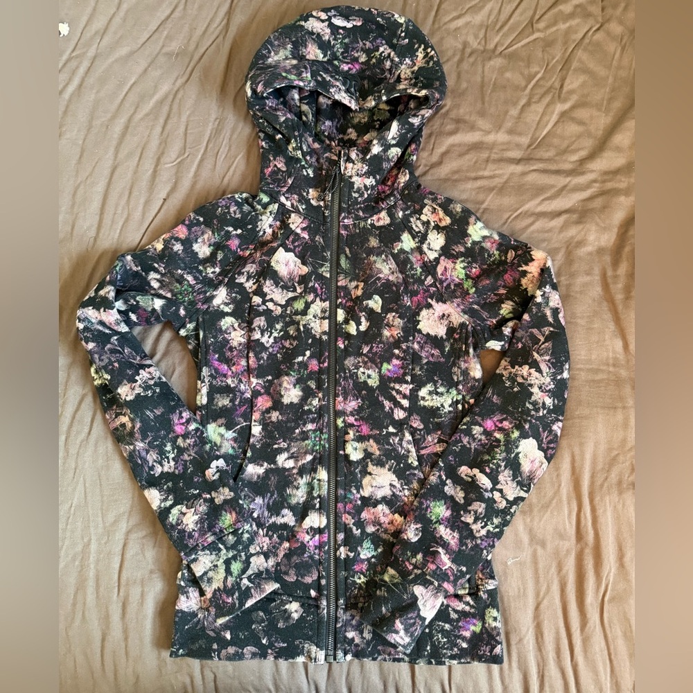 Lululemon Floral Scuba Hoodie